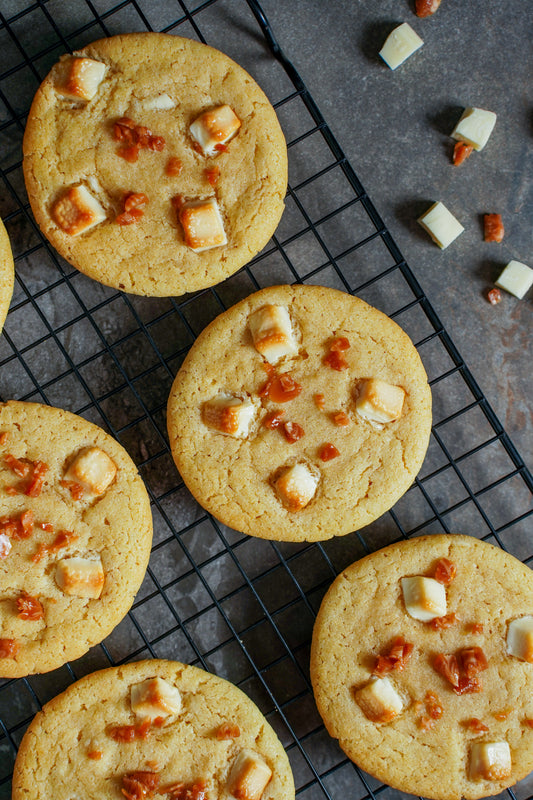 Toffee White Chocolate Cookie