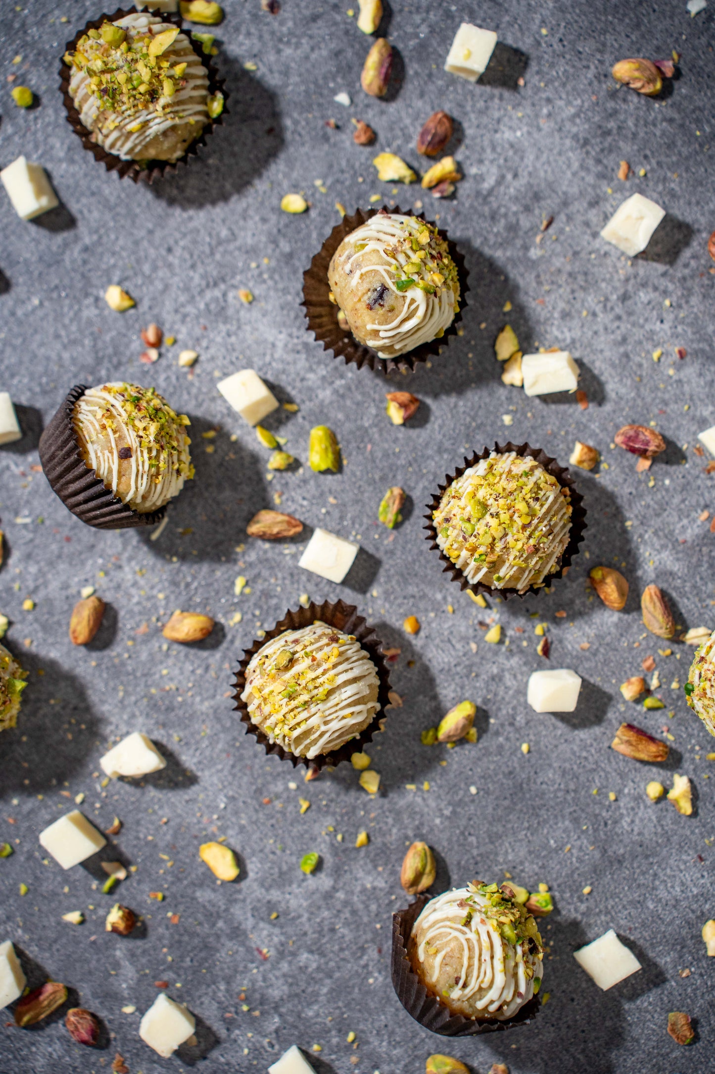 Pistachio White Chocolate Energy Balls