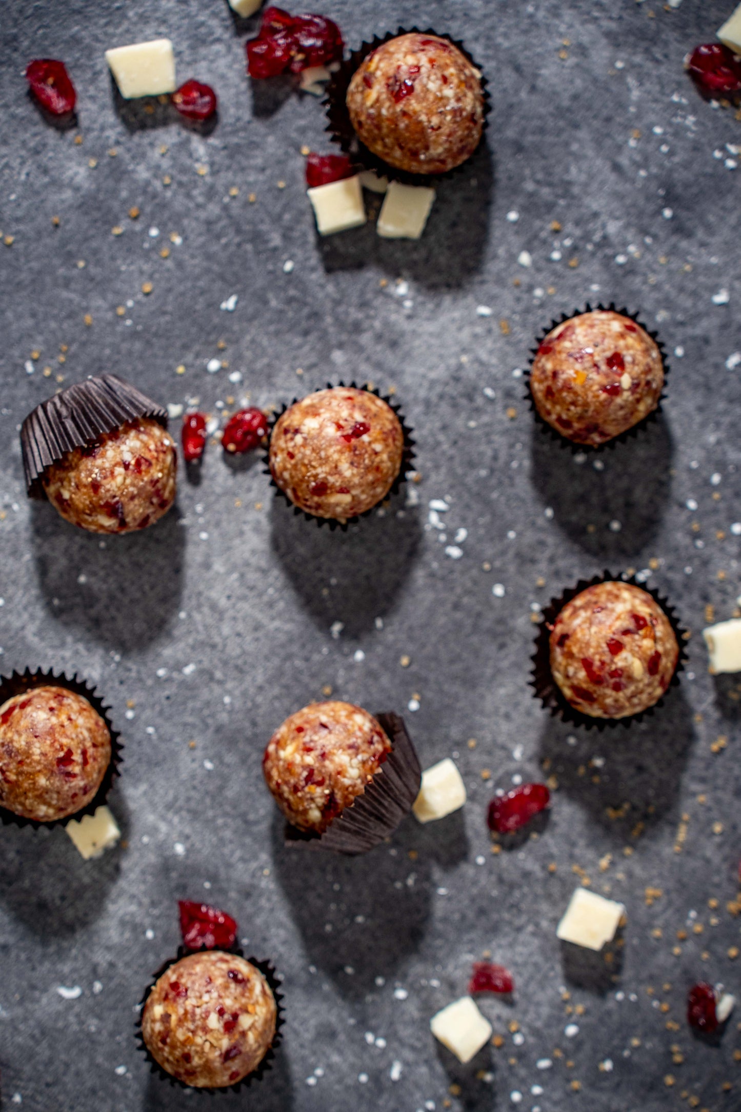 Cranberry Vanilla Energy Balls