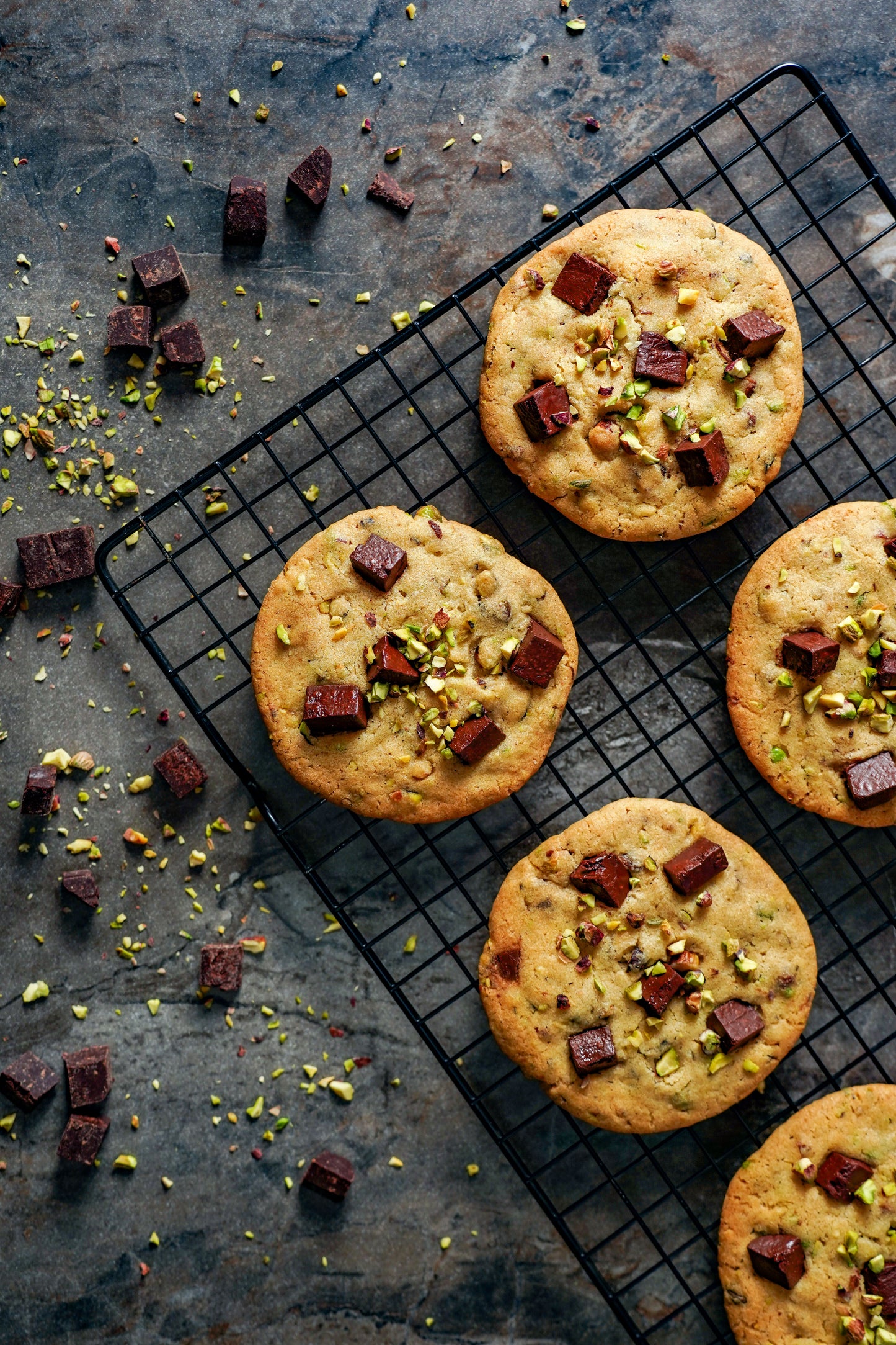 Pistachio Dark Chocolate Cookie