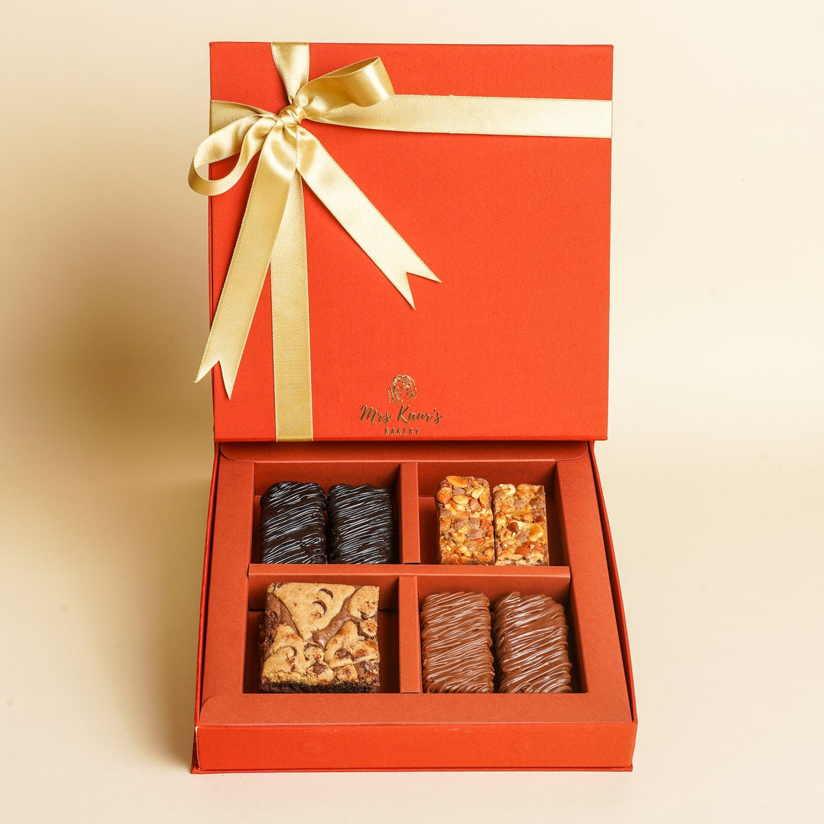 Brownies & Bars Gift Box (4 Section)