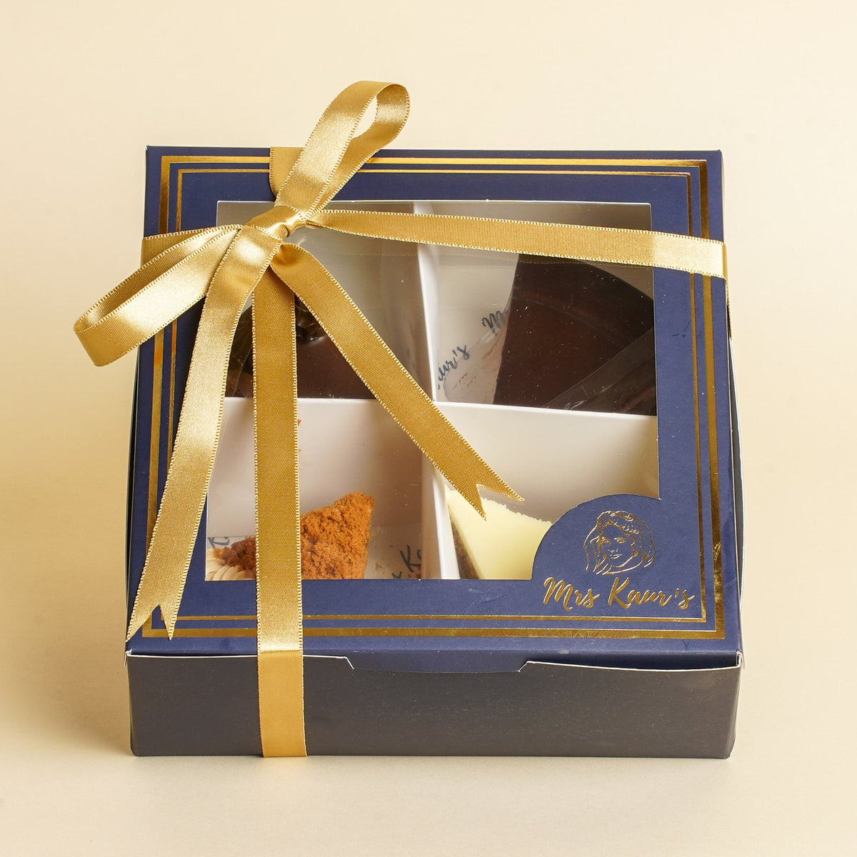 Cake Slice Box (4 Slices)