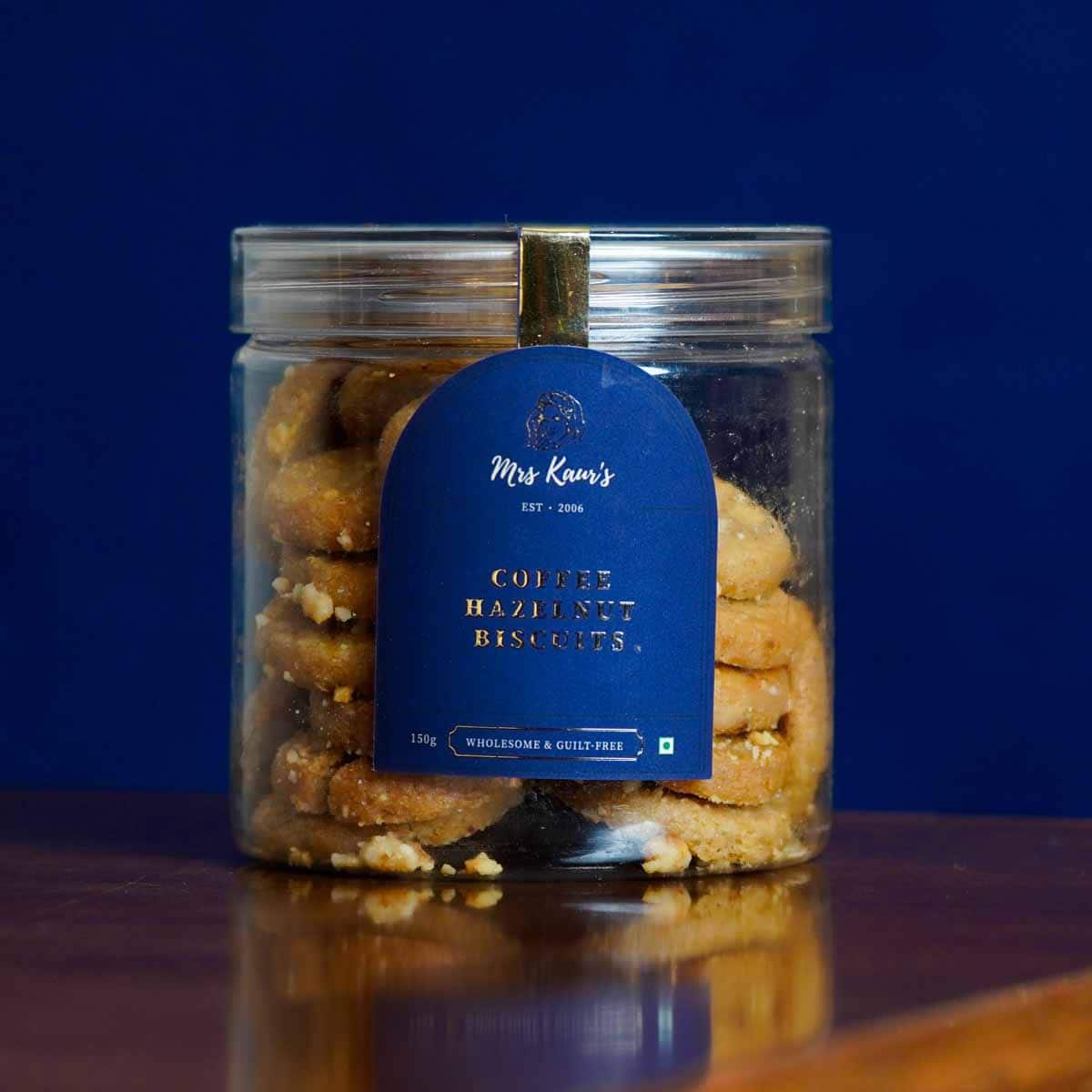 Coffee Hazelnut Biscuits