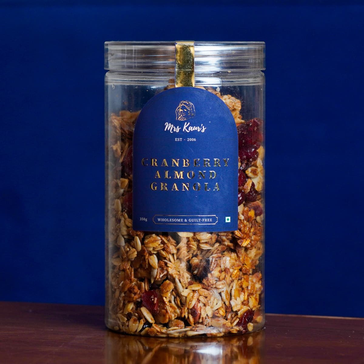 Cranberry Almond Granola with oats, almonds and cranberries