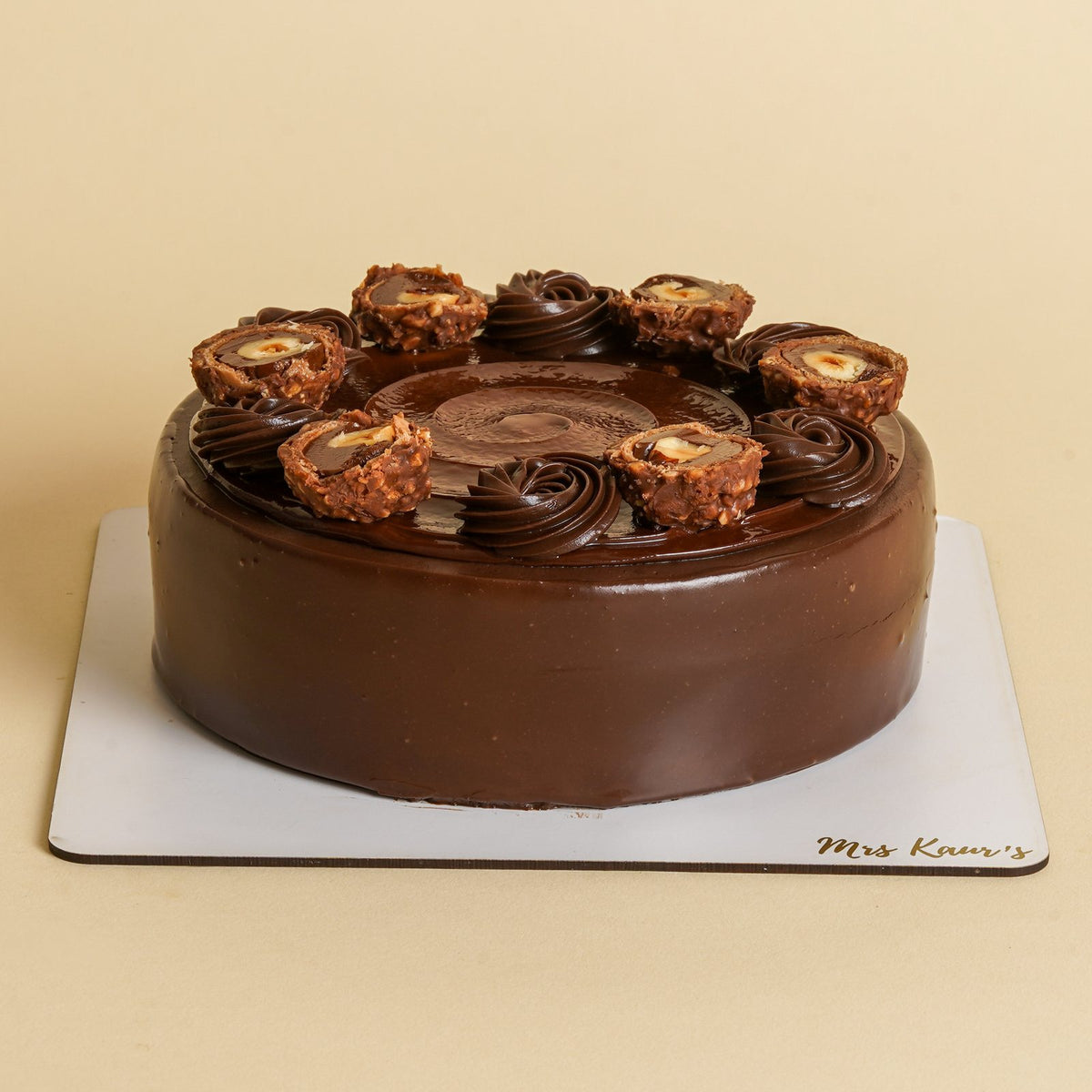 Ferrero Rocher Nutella Cake